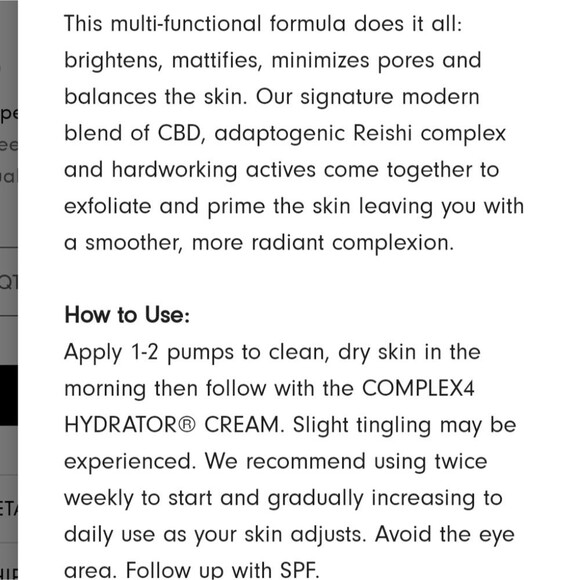 Ambari AM Active10 Facial Essence Radiant Primer Cream 1.7 fl. oz 50ml AHA - Picture 10 of 14